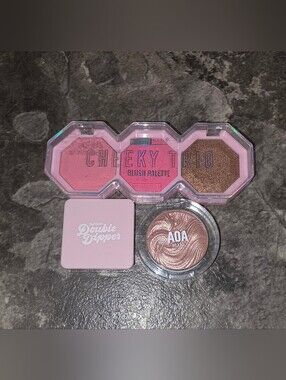 Makeup Bundle- Beauty Treats Blush Trio, Half Caked Bronzer & More